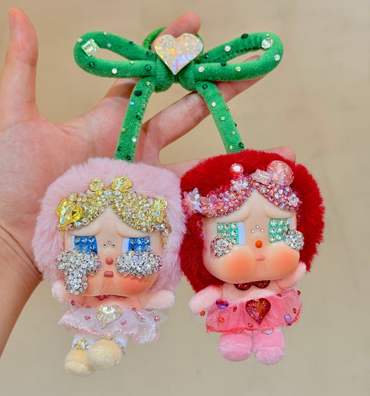 Crybaby 🍒Blingbling Swarovski Crystal Handmade 💗