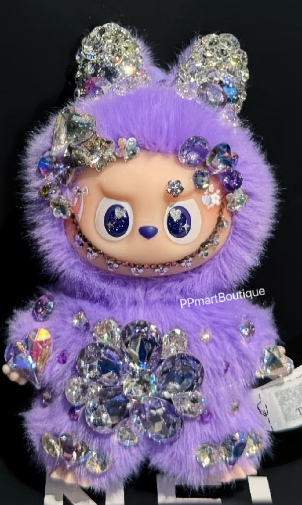 Bedazzling Service: Swarovski Crystals Letters MONSTERs PFLā” Bling Rhinestone Customizationš