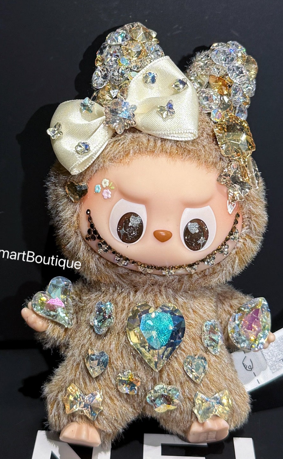 Bedazzling Service: Swarovski Crystals Letters MONSTERs PFLā” Bling Rhinestone Customizationš