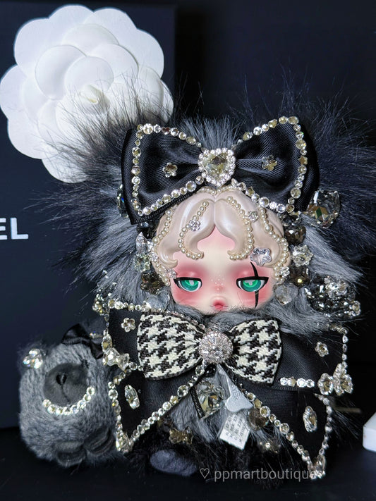 Bedazzling Service ♡ Secret Full Swarovski Crystal SUPER RARE 🦋🖤 Kawaii Big Bow ACCEPTING CUSTOM REQUESTS