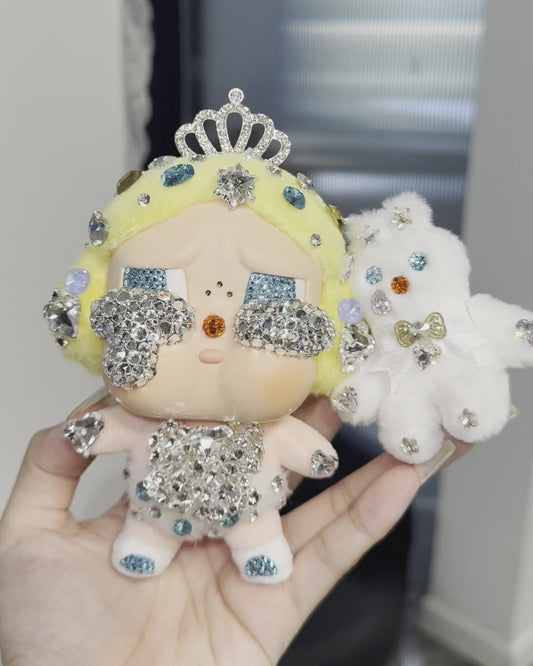 Bedazzling Service ♡ Crying Again Super Decret Baby Blonde Figure