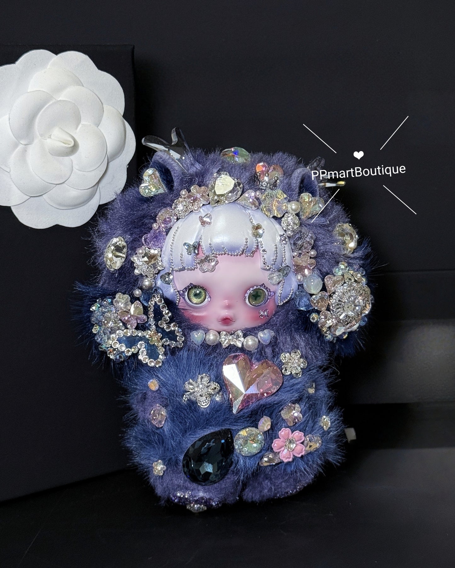 Bedazzling Service♡ I FOUND YOU! Series Cerberus✨️Full Swarovski Handmade Work