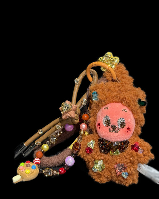 Bedazzled Bag Charm Twinkle ✨️ Savor The Moment Series Fresh Baked  Mini Cookie 🍪 Plush Pendant