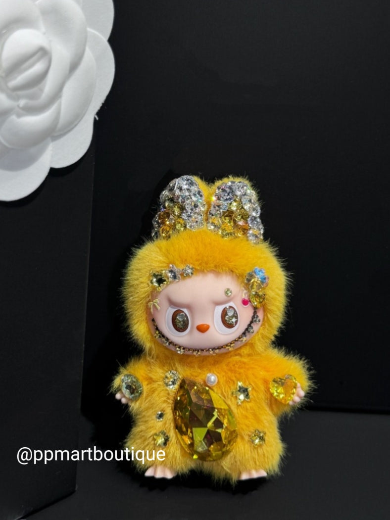 Bedazzling Service: Swarovski Crystals Letters MONSTERs PFLā” Bling Rhinestone Customizationš