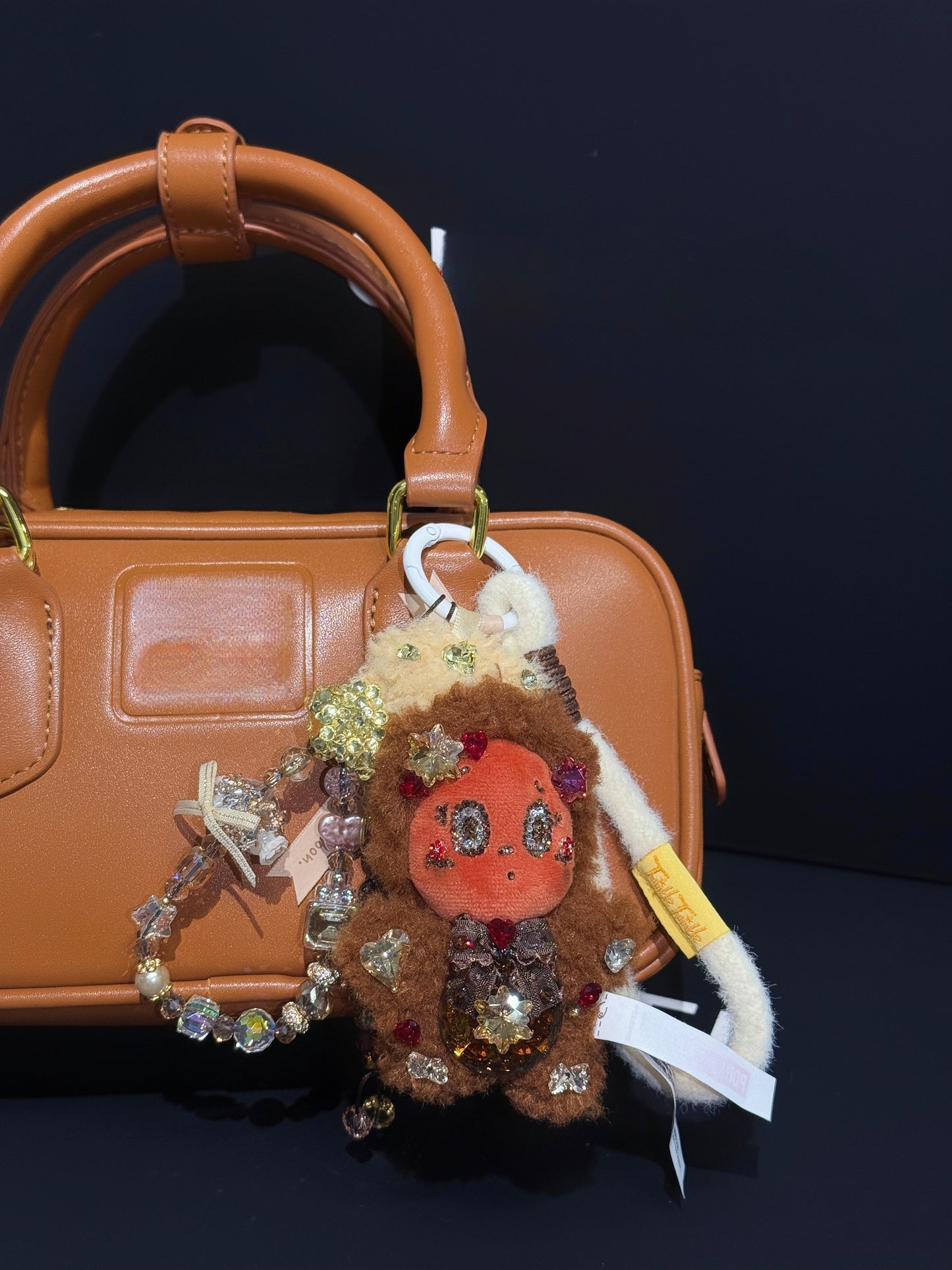 Bedazzled Bag Charm Twinkle ✨️ Savor The Moment Series Fresh Baked  Mini Cookie 🍪 Plush Pendant