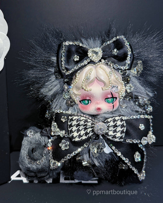 Bedazzling Service ♡ Secret Full Swarovski Crystal SUPER RARE 🦋🖤 Kawaii Big Bow ACCEPTING CUSTOM REQUESTS