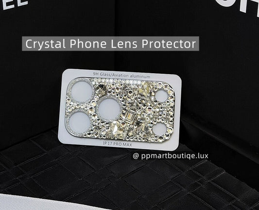 Custom Bling Crystal Camera Lens Protector – All Models Custom