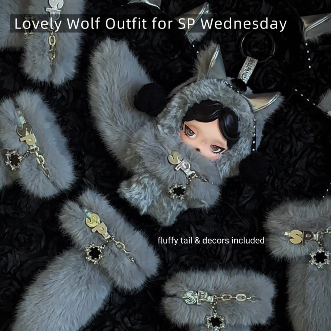 Bedazzling Service ♡ SP Wednesday With Fox/Wolf Oufit(Nevermore Academy Uniform Version)