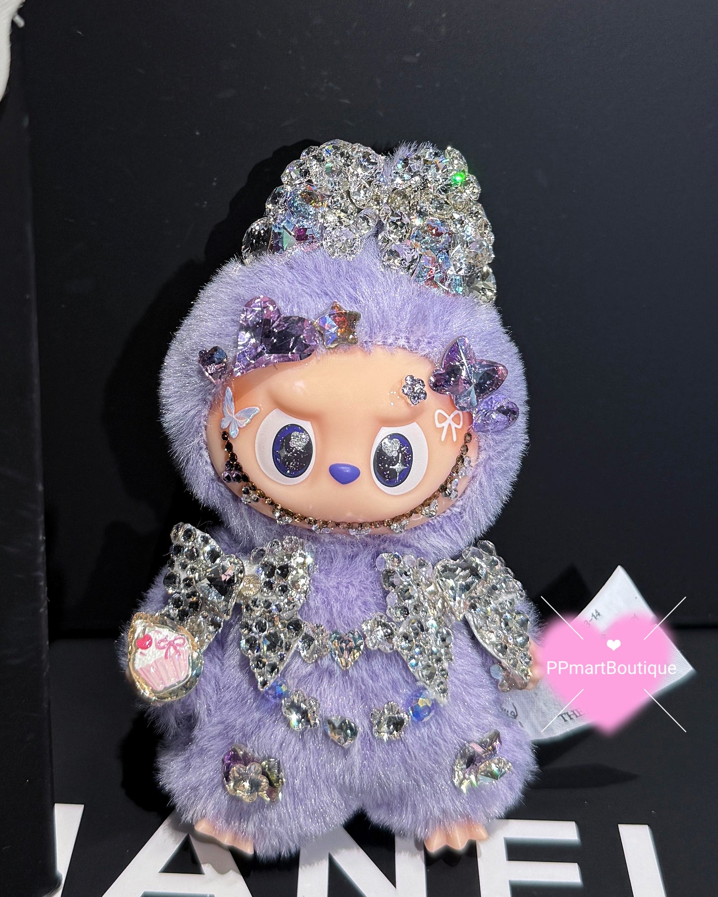 Bedazzling Service: Swarovski Crystals Letters MONSTERs PFLā” Bling Rhinestone Customizationš