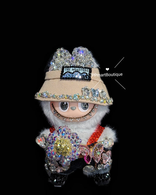 Bedazzling Service: Swarovski Crystals Letters MONSTERs PFL♡ Bling Rhinestone Customization💎