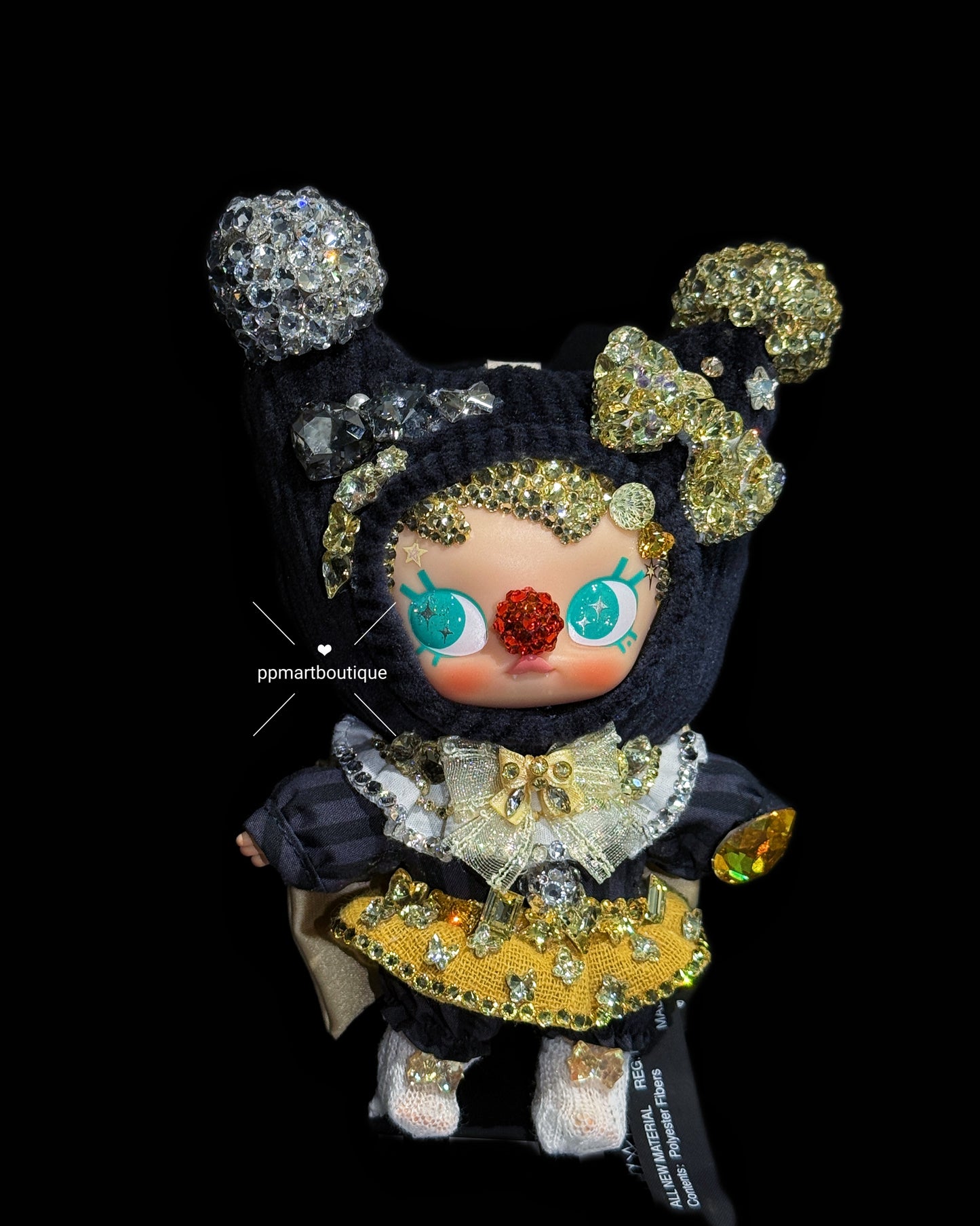 Bedazzling Service ♡ WHY SO SERIOUS Series Halloween 🎃Plush Pendant Full Swarovski Crystal 💎