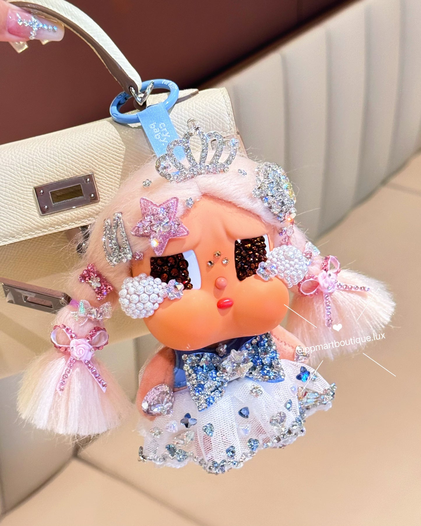 [NEW] Bedazzling Service: Vacation Mode On Plush Pendant Blingbling Chilling On the Beach