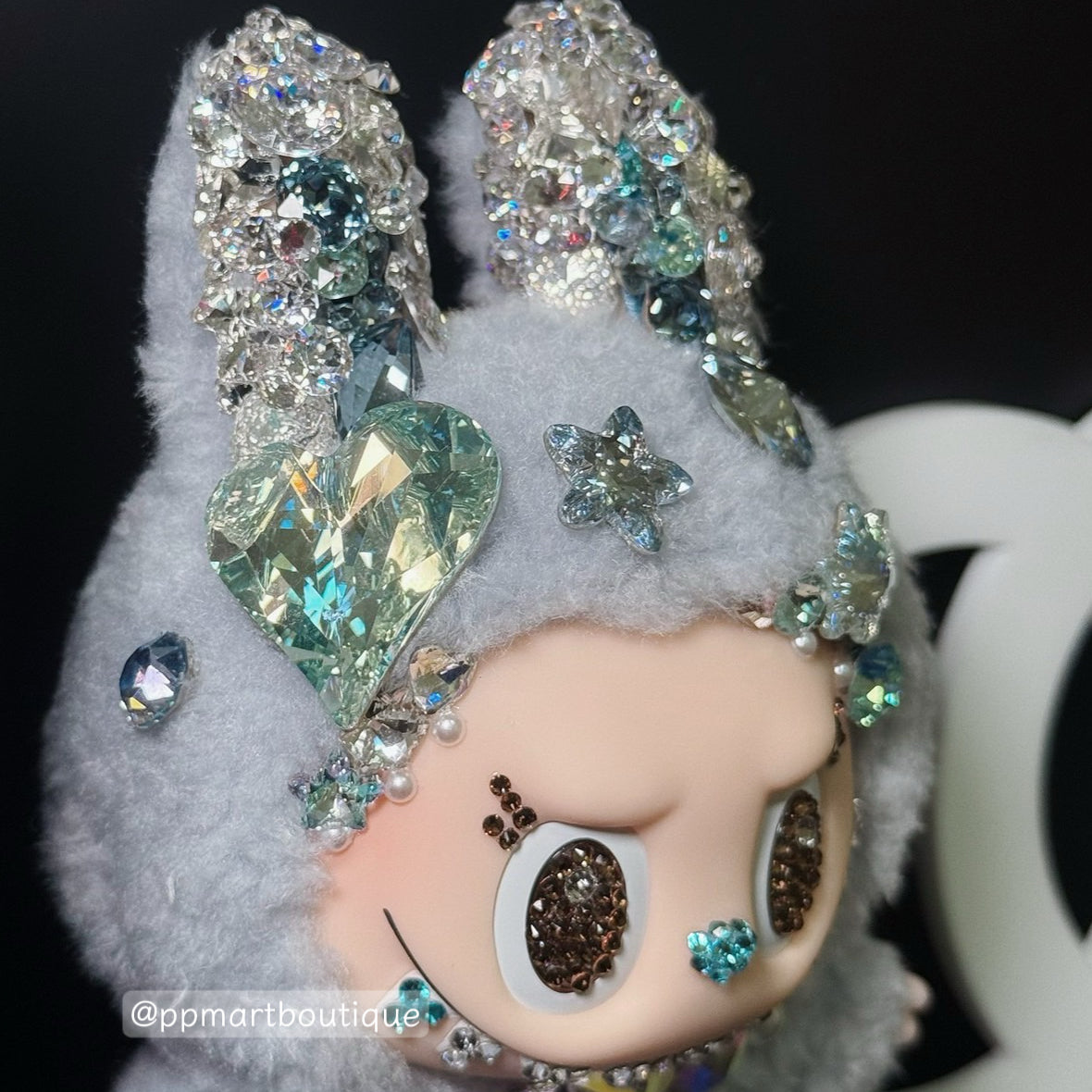 Bedazzling Service ♡ Sea Salt Bling Swarovski Crystals Macaron Monster Handmade