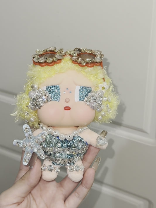 [NEW] Bedazzling Service: Vacation Mode On Plush Pendant Blingbling Sunbathing