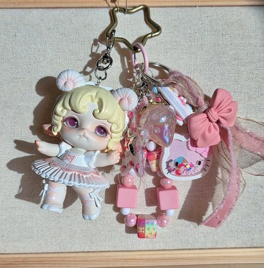 Pinky Grily Bag Charm