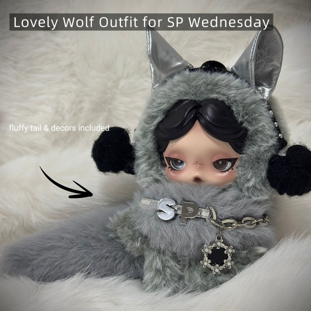 Bedazzling Service ♡ SP Wednesday With Fox/Wolf Oufit(Nevermore Academy Uniform Version)