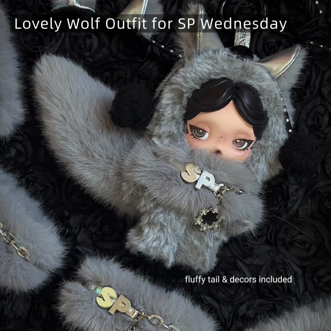 Bedazzling Service ♡ SP Wednesday With Fox/Wolf Oufit(Nevermore Academy Uniform Version)