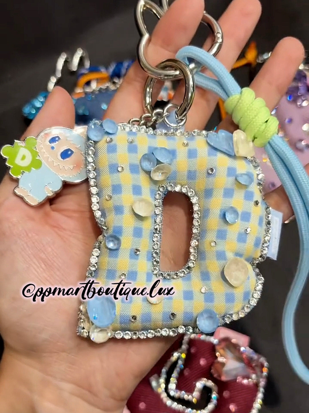 Bedazzling Service ♡ Bling Pin For Love Letter Pendants Swarovski Bedazzled