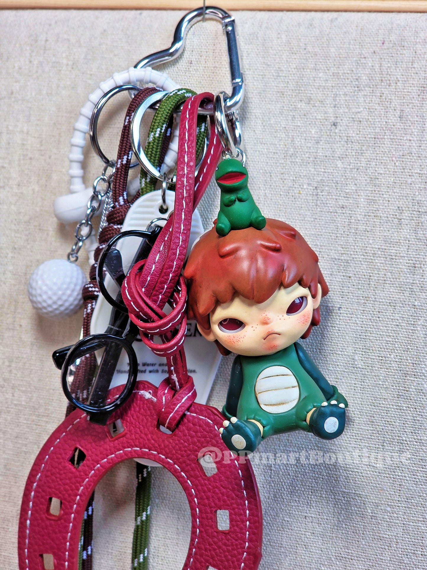 Authentic Figurine Handcrafted Bag Charm
