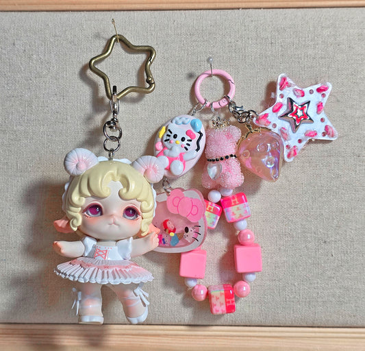 Pinky Grily Bag Charm