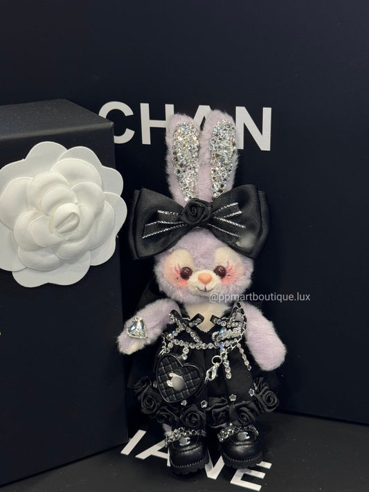 Bedazzling Service ♡ Lavender Little Stella Black Outfit