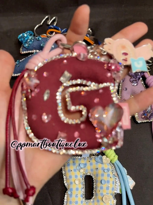 Bedazzling Service ♡ Bling Pin For Love Letter Pendants Swarovski Bedazzled