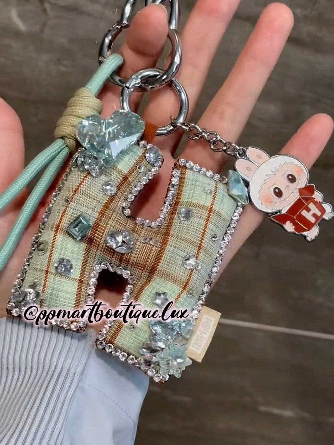 Bedazzling Service ♡ Bling Pin For Love Letter Pendants Swarovski Bedazzled