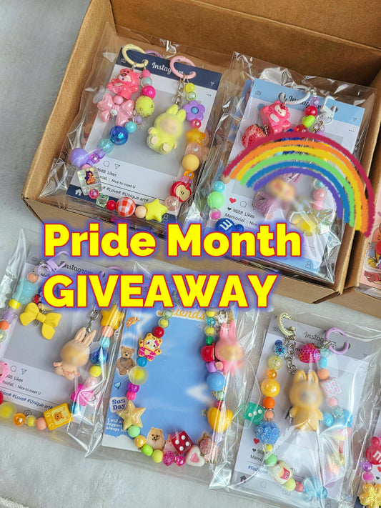 FREE Just Pay Shipping🌈  Pride Month Suprise Keychain/Bag Charm🧸