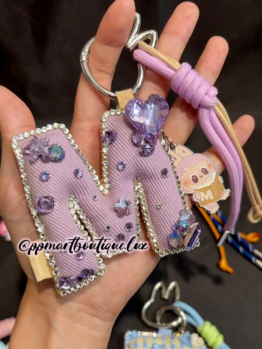 Bedazzling Service ♡ Bling Pin For Love Letter Pendants Swarovski Bedazzled