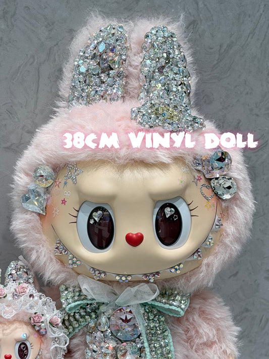 <LUXURY GIFT> Bedazzling Service ♡MOKOKO❣️Close To Sweet Vinly Plush 38cm