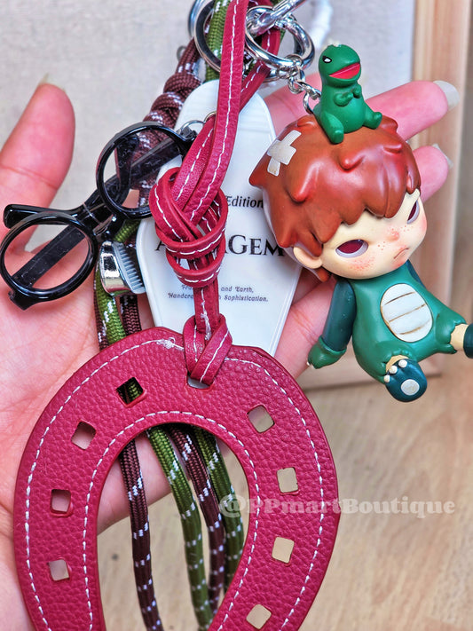 Authentic Figurine Handcrafted Bag Charm